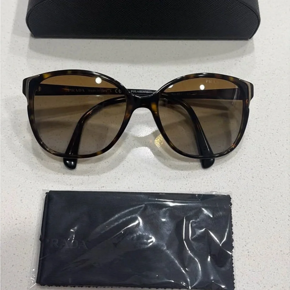 Prada Tortoise Shell Sunglasses - Picture 2 of 4
